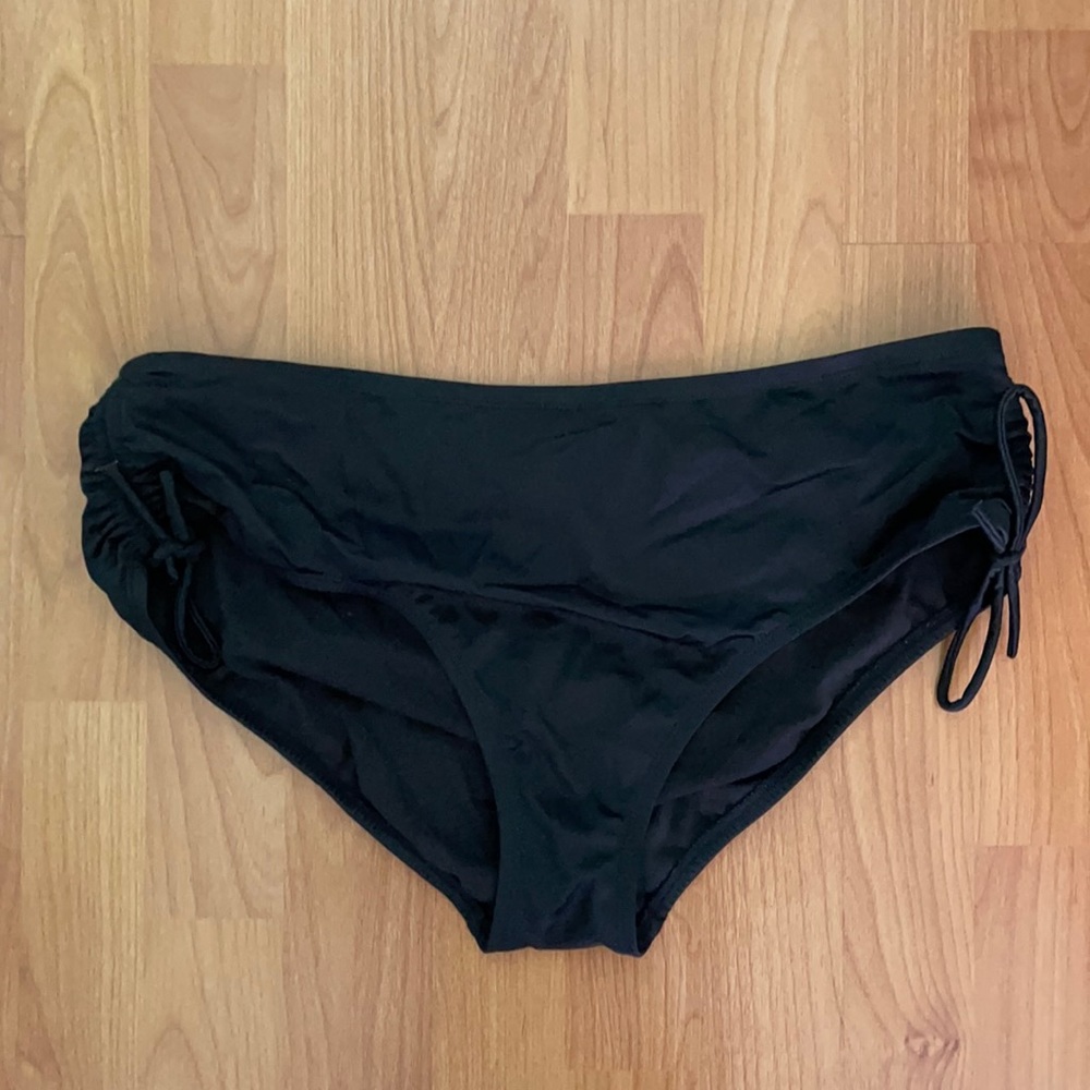 High Waisted Black Swimsuit Bottoms